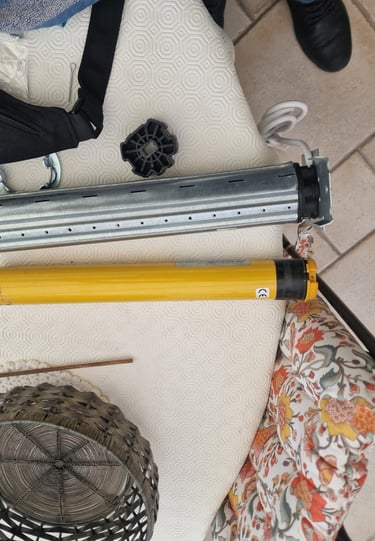 volet moteur store et carrelage
