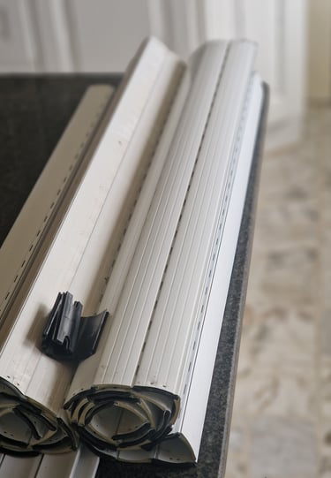 volet roulant en zoom