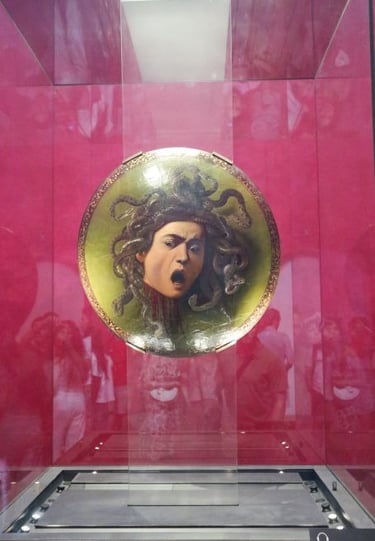 uffizi-firenze-medusa-caravaggio