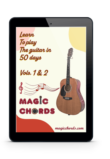 Learn to play the guitar in 50 days - E minor chord