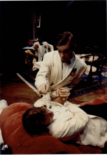 Image of Todd Long as Henry Lyppiatt in Present Laugter