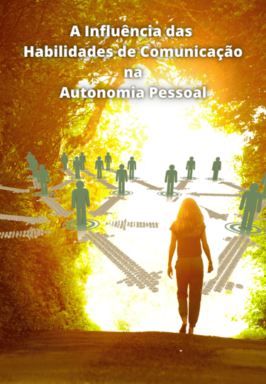 Mulher com autonomia em comunicação com sua rede de relações