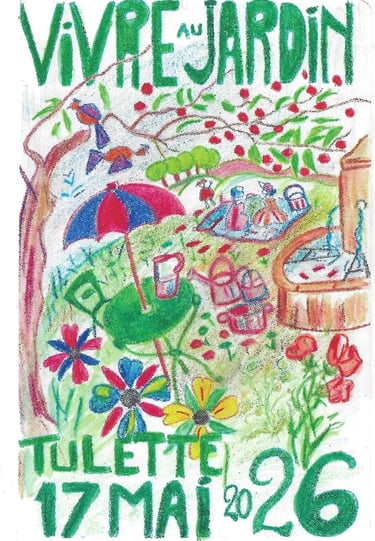expo vivre au jardin Tulette Wilfrid Bricourt