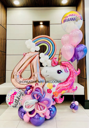 Jumbo Number Balloons