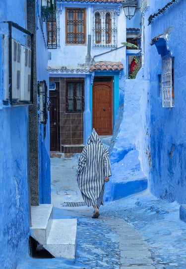 MAROC Chefchaouen Le chemin