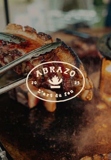 Abrazo - Juan Arbelaez, groupe annie famose, anglet, restaurant, chef, identité visuelle