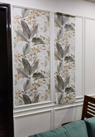 Charcoal Moulding Installed Design