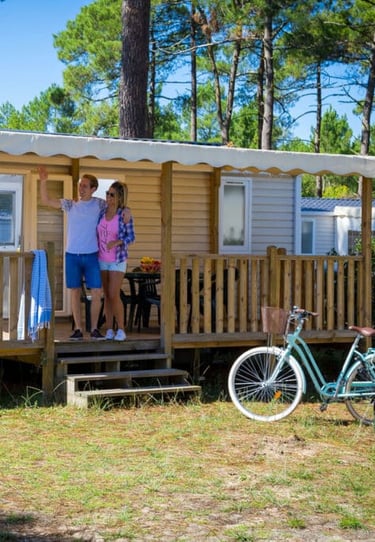 photo de Mobil-Home du camping les chênes dans les Landes