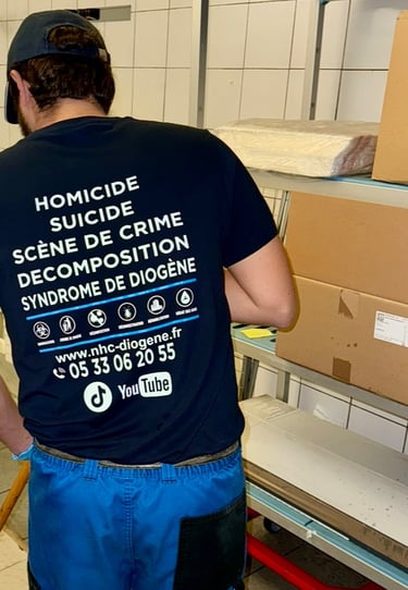 Nettoyage après décès et scène de crime Couzeix en Haute-Vienne