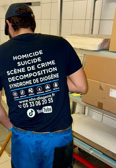 Nettoyage après décès et scène de crime à Feytiat en Haute-Vienne