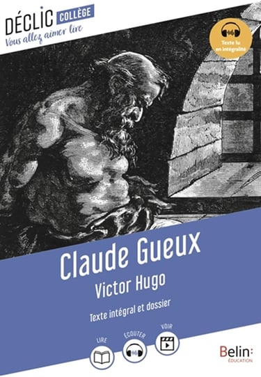 Première de couverture du roman Claude Gueux de Victor Hugo