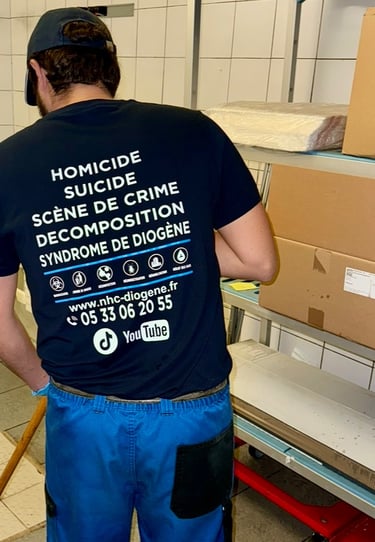 Nettoyage après décès et scène de crime à Le Palais-sur-Vienne en Haute-Vienne