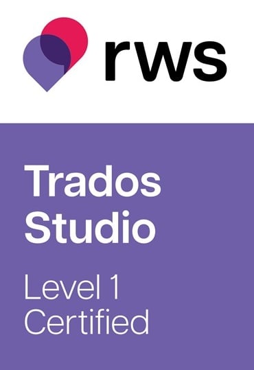 Trados Studio Level 1 Certification
