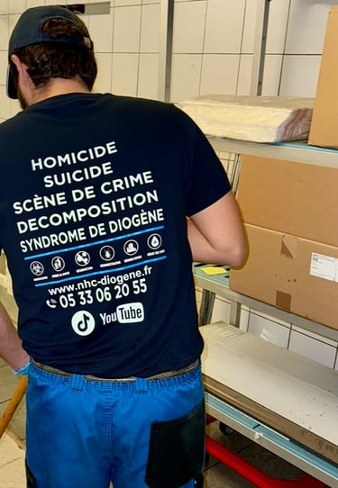 Nettoyage après décès et scène de crime à Isle en Haute-Vienne