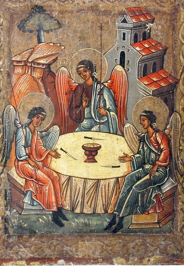 Ікона Трійця Старозавітня