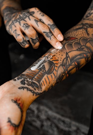 tatuiruotes prieziura
