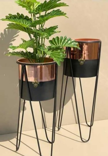 metal planter pots supplier