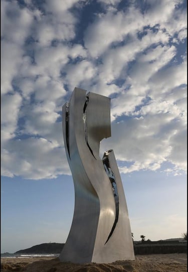 Séisme, Sculpture de Patrice Racois