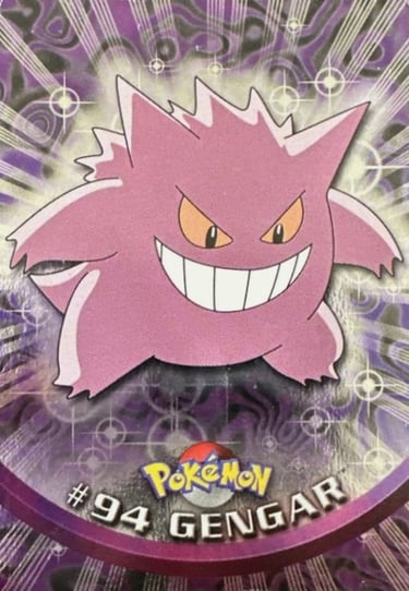 94 Gengar Topps Pokémon series 2 US smooth foil