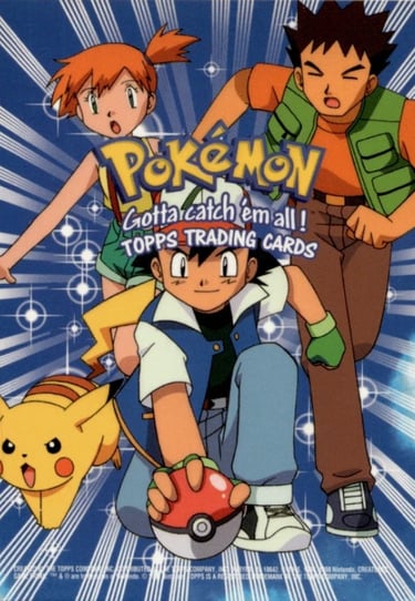 Checklist Topps Pokémon The First Movie