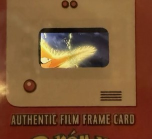 Exemple Film Frame Topps Pokémon Movie 2000 2