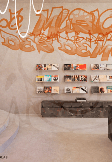 STUDIO GLAS - agencement & branding - projet old sound