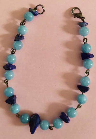 Bijoux Les Couleurs de Lo Lapis lazuli