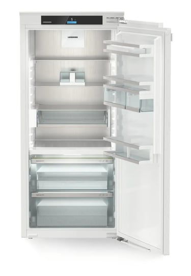 Ein weißer Kühlschrank 