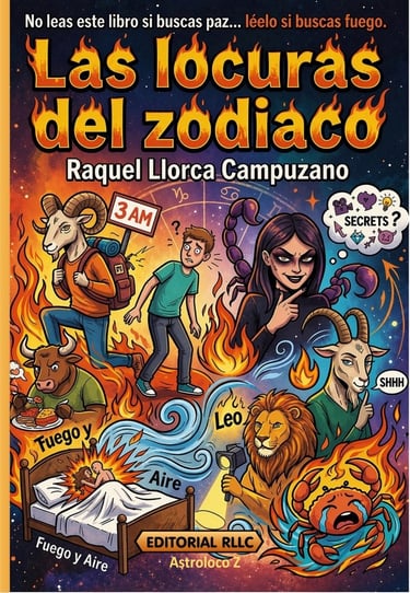 Las locuras del zodíaco de Raquel Llorca Campuzano