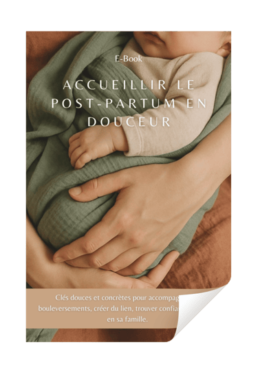 L'e-book "Accueillir le  post-partum en douceur" - Olivia Goimbault
