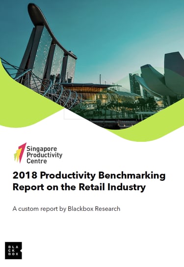 Productivity benchmarking report on retail industry - cover