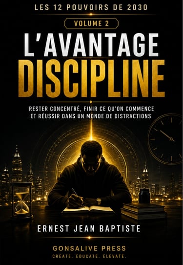 L’Avantage Discipline 2030 book cover by Ernest Jean Baptiste