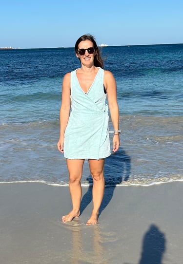 Towel Wrap Dress