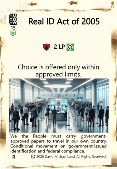 Real ID digital Control