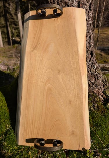 Träbröda, träd, skärbräda