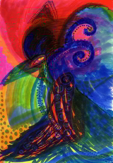 "XV" Artwork by Elkolor aka Raphael Pathe