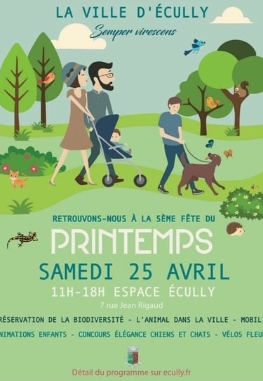 Fete du printemps Ville d'Ecully gel aloe vera