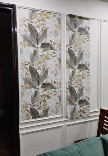 Charcoal Moulding Installed Design