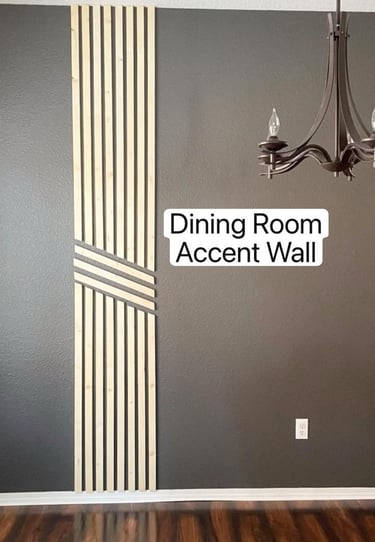a dining room with a chandelier and a chandelier