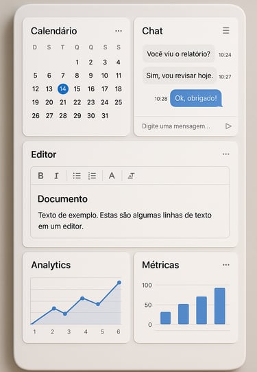 Dashboard-interface-mostrando-múltiplas-ferramentas-integradas-calendário-chat-editor-texto-analytic