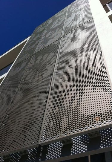 Perforated Metal Facade