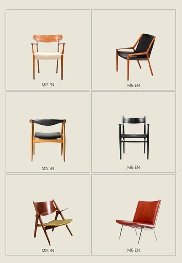 Hans J. Wegner Danish modern furniture Scandinavian interior Mid-century chair Nordic design timeles