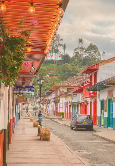 Charming Colorful Salento in Colombia