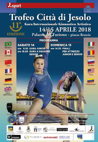Locandina Trofeo Città di Jesolo 2018