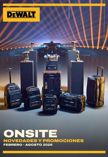 Folleto de Novedades y promociones Dewalt ENERO-AGOSTO 2026