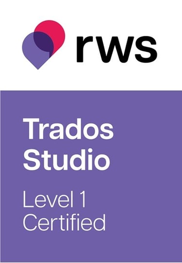 Trados Studio Level 1 Certification