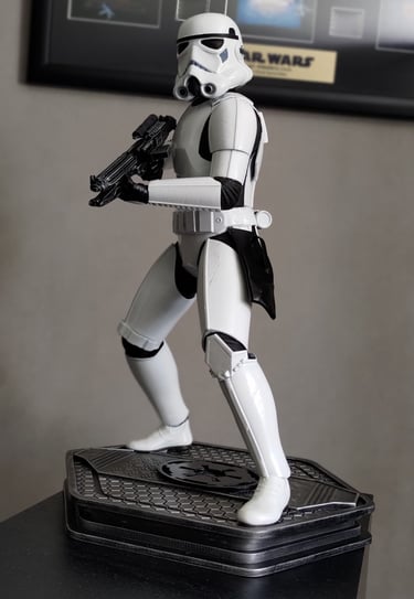Figurine résine fanart cinéma Star wars Stormtrooper