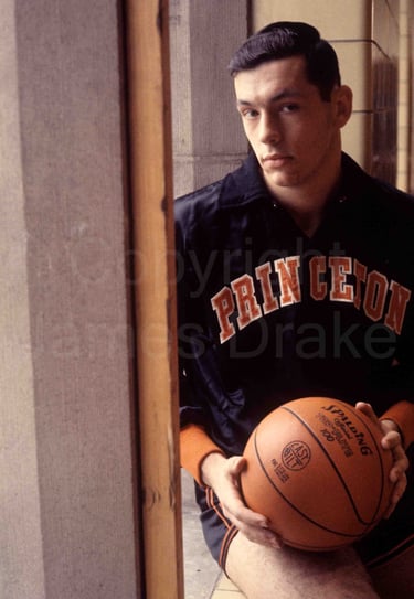 Bill Bradley at Princeton in 1962 by James Drake for Sports Illustrated