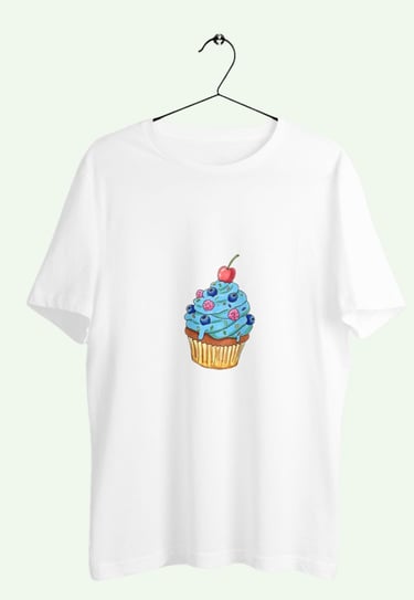 t-shirt personnalisé, style bd, couleur, muffin