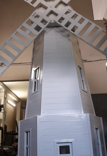 Szélmalom kerti dekoráció az Arton Steel-től